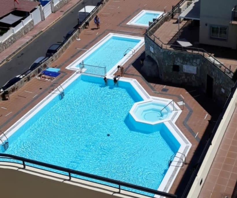Apartament Moderno Residencial Puerto Rico Sol Mar Y Piscina Zewnętrze zdjęcie